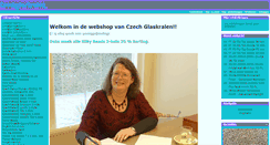 Desktop Screenshot of czechglaskralen.nl