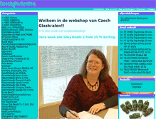 Tablet Screenshot of czechglaskralen.nl